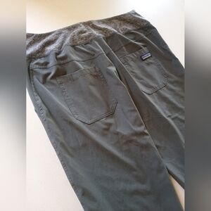 Patagonia Women's Happy Hike Studio Pants - Large - Forge Grey - EUC